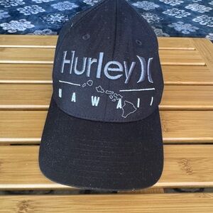 Hurley Black Hawaii Logo Cap